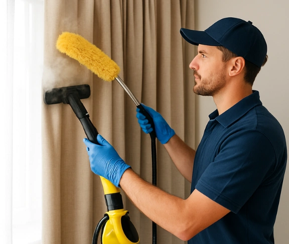 Trusted blind cleaning technician Matty Curtain Cleaning myrniong-vic QLD