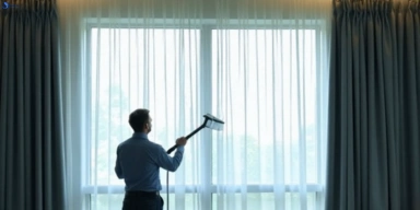 Commercial drapes cleaning service myrniong-vic hotels offices