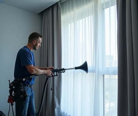 Professional commercial curtain cleaning process equipment Matty Curtain Cleaning myrniong-vic